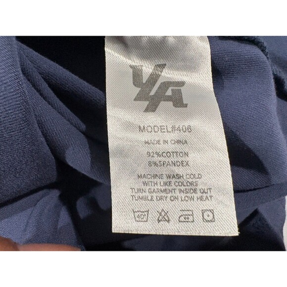 YoungLA T-Shirt Mens Blue Gym Workout Crew Athleisure Basic Pocket Tee Sz M - Picture 7 of 7